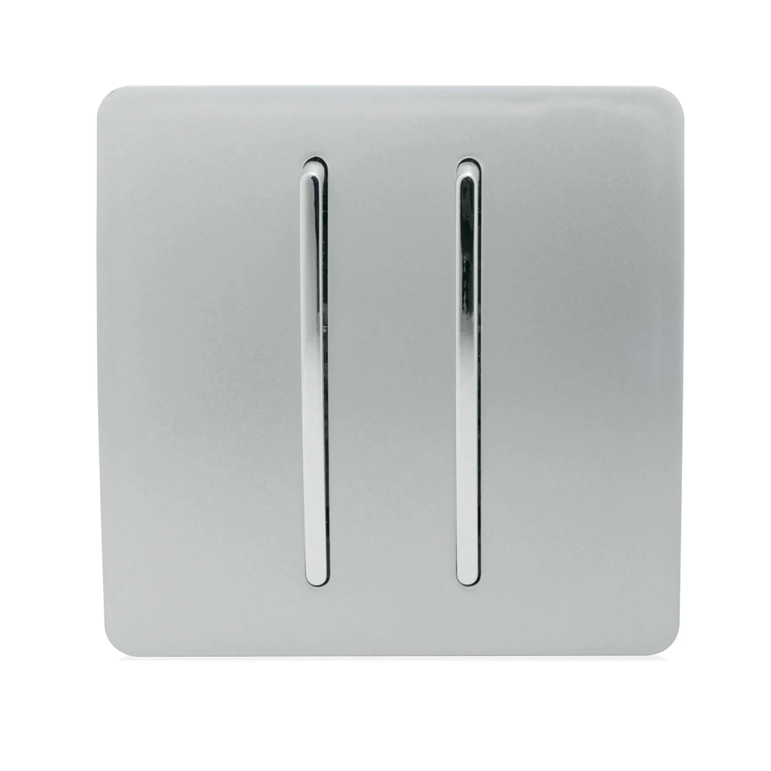 ART-SS29SI  2 Gang (1x2 Way 1x3 Way Intermediate) Silver